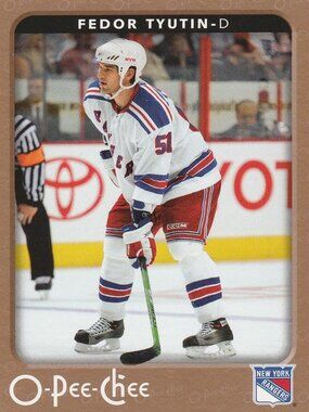 Fedor Tyutin - 2006/2007 O Pee Chee Hockey Card
